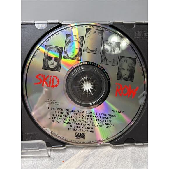Skid Row – Slave to the Grind CD 1991 Heavy Metal - Picture 4 of 5